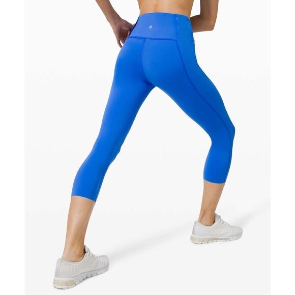 Womens Lululemon Free to Speed High-Rise Crop - Picture 1 of 5